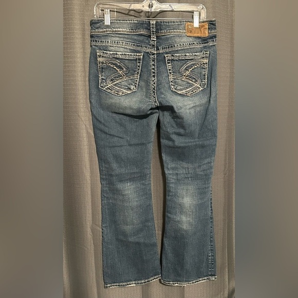 Silver Suki Boot Cut Blue Jeans Size 29 - Picture 2 of 6